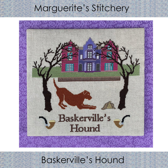 Baskerville's Hound Cross Stitch Pattern