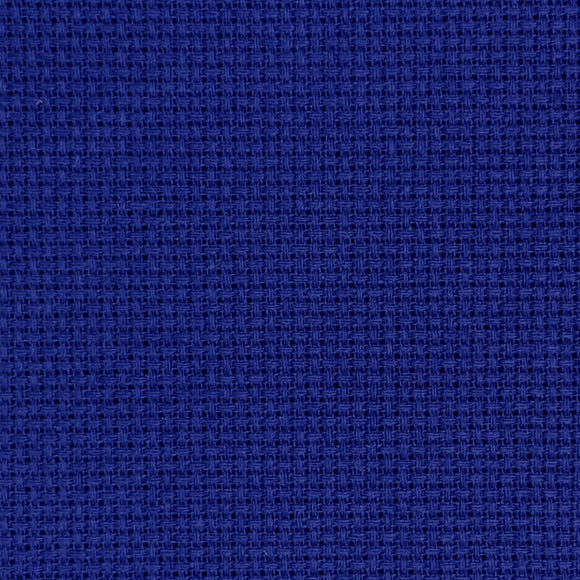 Adia Cross Stitch Fabric in Royal Blue 18 count