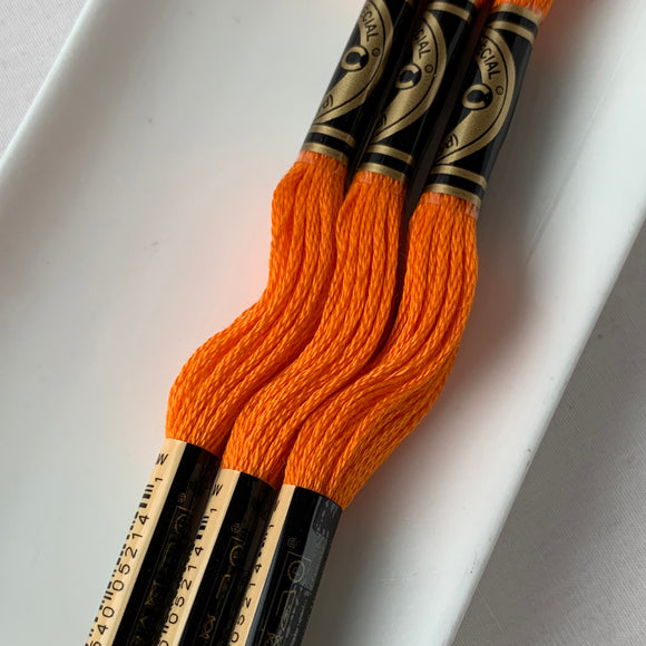 DMC 6-strand embroidery floss 740