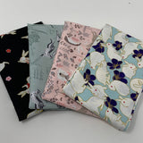 collection of fabric featuring rabbits