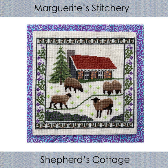 Shepherd's Cottage Cross Stitch Pattern