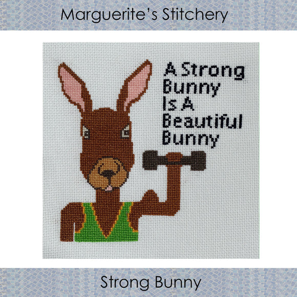 Strong Bunny - Cross Stitch Pattern