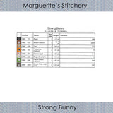 Strong Bunny - Cross Stitch Pattern